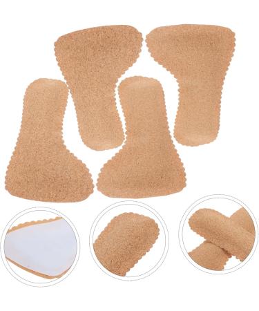 2 Pairs Cork Foot Sweat Pads - Invisible Insoles for Women | Comfort & Support for Sandals & Wedges - Buy Online on GoSupps.com