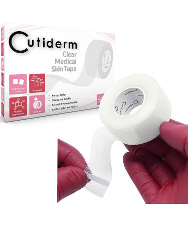 Buy Hypoallergenic Medical Surgical Bandage Tape - Transparent Book Plaster 2.5cm x 10m 6 Rolls for First Aid | International Shipping Available - Buy Online on GoSupps.com