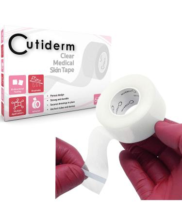 Medical surgical bandage tape roller paving transparent book plaster hypoallergenes first aid 2.5 cm x 10 m 6 rolls