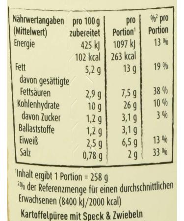 Buy Knorr Potato Snack Bacon & Onions - Quick 5-Minute Delicious Potato Dish | 8x58g - International Shipping Available - Buy Online on GoSupps.com