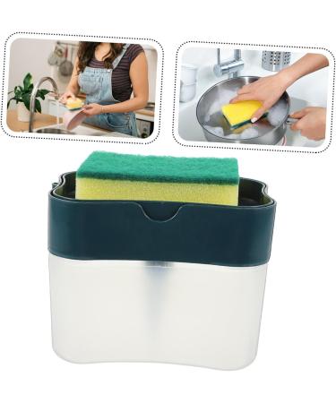 Ciieeo 1 Set Push Soap Dispenser Washing Soap Dispenser Hand Wash Dispenser Dishwashing Soap Holder Dishwasher Liquid Dispenser Soap Dispenser for Kitchen Sponge Dish Soap Abs - Buy Online on GoSupps.com