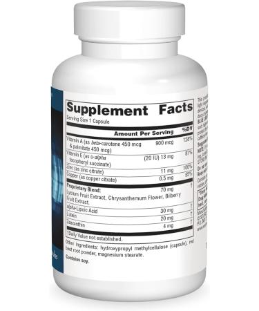 Source Naturals Screen Time Blue Light Support Eye Health for The Digital Age* - 30 Vegetarian Capsules - Buy Online on GoSupps.com