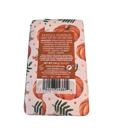 Buy Castelbel Porto Vanilla Pumpkin Luxury Soap Bar - 10.5 oz | International Shipping Available - Buy Online on GoSupps.com