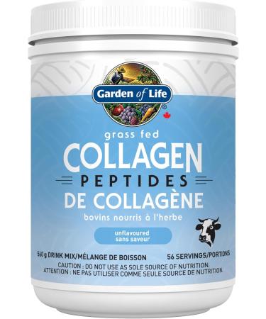 Grass Fed Collagen Peptides | 10g Collagen Per Serving & Raw Organic Protein Vanilla 624g Collagen + Raw Organic Protein - Buy Online on GoSupps.com