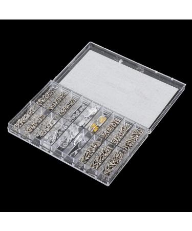 Sharplace Eyeglass Repair Kit - Complete Set with Nose Pads Stainless Steel Screws & Precision Screwdriver for Easy Eyeglass Repairs | International Shipping - Buy Online on GoSupps.com