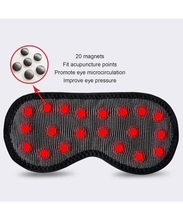 Soft & Comfortable Magnet Sleep Eye Mask - Light Blocking Blindfold for Men & Women - Buy Online on GoSupps.com