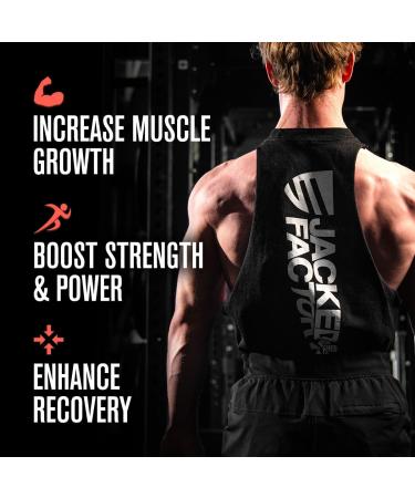 Jacked Factory Creatine Monohydrate Gummies 5g Daily Dose (1g per Gummy) - Creatine Gummy for Men and Women Vegan-Friendly Travel-Friendly Third-Party Tested - 150 Gummies Watermelon & Lemon - Buy Online on GoSupps.com