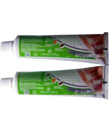  Dabur Dabur Herbal Toothpaste - Neem - 6 x 100ml tubes - Antibacterial - Buy Online on GoSupps.com