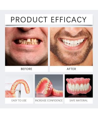 Denture Cleaning Tabs Set For Silicone Dentures - Gentle Fast-Acting Easy To Use - Maintains Cleanliness & Comfort(2PC) - Buy Online on GoSupps.com