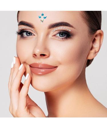 Buy 9 Sheets Festival Face Gems Stickers | Self-Adhesive Rhinestone Makeup Jewels for Eyes & Nails - Multi-Style Decorations - Buy Online on GoSupps.com