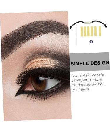 FOMIYES 1pc Ruler Horizontal Auxiliary Shaper Measuring Eyebrow Professional Marker Mapping Measure Tool - Buy Online on GoSupps.com
