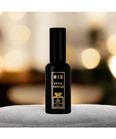 #15 Fatal Vanilla - 50ml - A Captivating Blend of Creamy Vanilla Exotic Spices and Smoky Woods. A Unisex Long Last Fragrance Inspired by Vanile Fatale Perfume #15 Fatal Vanilla 1.7 Fl Oz (Pack of 1) - Buy Online on GoSupps.com