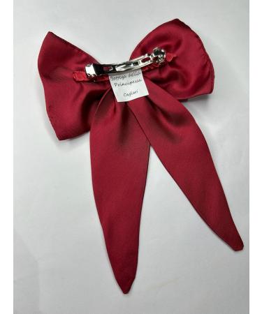 Bow for Hair Coquette-Handmade in Italy-Hair Clip for Women and Girls with Bow-French Closure - Buy Online on GoSupps.com