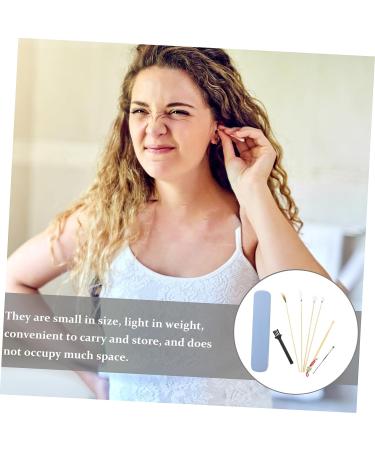 SEWOART 1 Set Ear Picking Kit Ear Cleaning Tool Home Tools Spiral Ear Pick Ear Wax Cleaner Ear Cleansing Tool Set Ear Wax Removal Kit Ear Picking Tools Ear Spoon Ear Wax Cleaning Wand - Buy Online on GoSupps.com