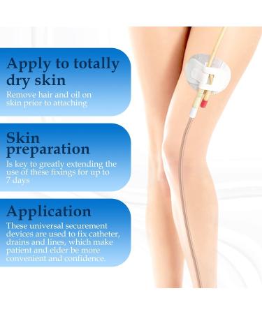 Foley Catheter Stabilization Device - Urinary Leg Bag Holder Pack of 10 | International Shipping - Buy Online on GoSupps.com