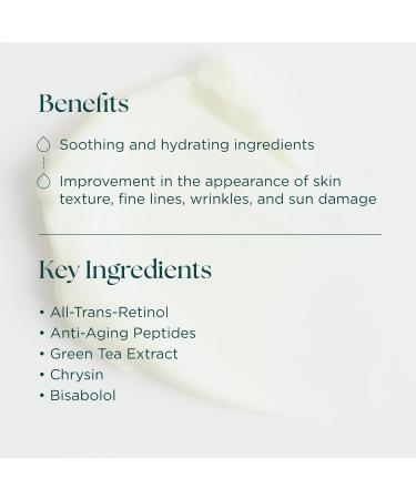 Marini SkinSolutions Retinol Plus - Anti-Aging Face Lotion with Peptides Antioxidants & Hyaluronic Acid - Reduces Look of Fine Lines Wrinkles & Texture - Cruelty Free - Made in the USA - 1 fl oz - Buy Online on GoSupps.com