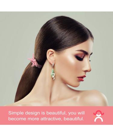 FRCOLOR 2 Hair Tie Elastic Ponytail Holder Christmas Ponytail Holder Kids Scrunchies Christmas Hair Band Hair Rope Ties Hair Ribbons for Women Rubber Hair Band Headband Lace up Fabric Miss - Buy Online on GoSupps.com