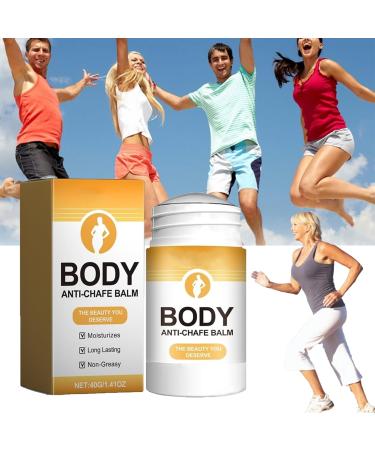 Orgrul Thigh Stick Anti-Friction Stick 40g Anti-Friction Thigh Cream Anti-Friction Sports Anti-Friction Body Cream External Anti-Friction Cream Used for Chest Arms Chases Chafing