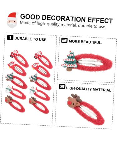 FOMIYES 5 Pairs Christmas Hair Clips Deer Horn Barrettes Resin Hair Clip Kids Holiday Hair Clips Santa Hair Clip Cartoon Design Hairpins Kids Hairpin Antlers Pair Clip Child Nylon - Buy Online on GoSupps.com