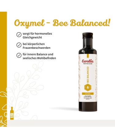 Ewalia for You & Me Oxymel Bee Balanced Harmony and Balance for the Female Body with the Force of Nature 100% Natural without Unnecessary Additives Made in Austria 500ml - Buy Online on GoSupps.com