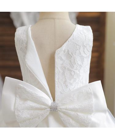 NNJXD Flower Princess Birthday Party Dress 648 White-a | 3-4 Years - Buy Online on GoSupps.com
