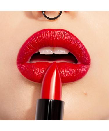 3INA Makeup Lipstick 245: Pink Red Matte Lip Color with Vitamin E & Shea Butter - Long Lasting, Creamy Texture - Vegan & Cruelty Free - Buy Online on GoSupps.com