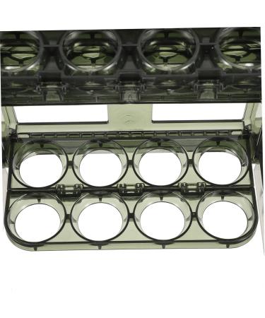 UKCOCO Egg Carton Plastic Trays Refrigerator Fridge Egg Dispenser Egg Storage Holder Clothing Household As Shown2 25X20CM - Buy Online on GoSupps.com