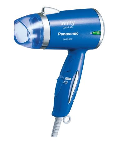 Panasonic Negative-Ion ZIGZAG IONITY Hair Dryer EH5206P-A Blue | AC100-120V 200-240V (Japan Model) (japan import) by Panasonic