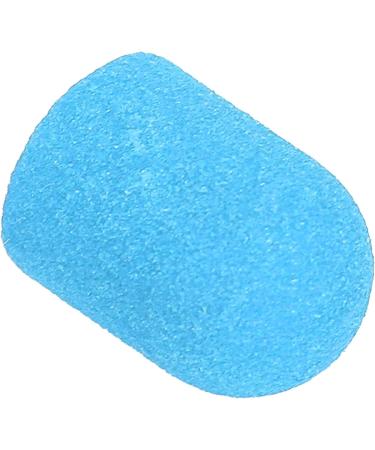 Nail Sanding Drill Bit 0.5 X 0.7in Easy To Store High Strength Nail Polishing Sanding Head Fine Sandpaper with Shaft for Grinding(blue) - Buy Online on GoSupps.com