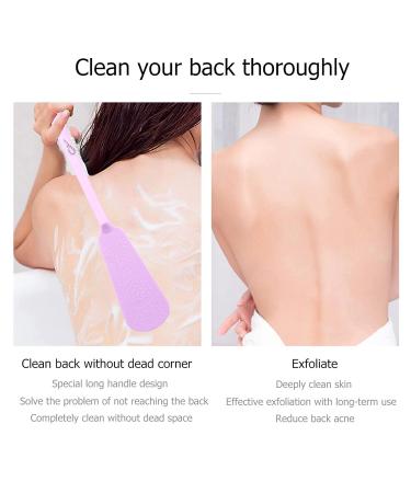 EXCEART Body Scrubber with Long Handle - Shower and Bath Brush for Exfoliating Dry Skin - Buy Online on GoSupps.com