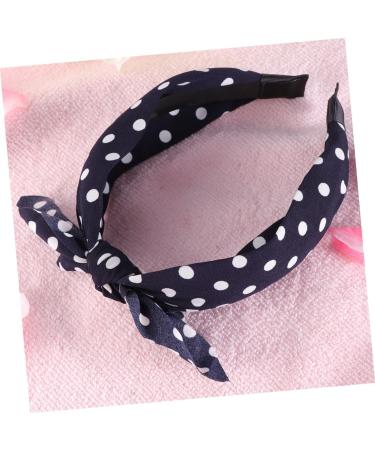 MAGICLULU Women Hair Hoop Bowknot Hair Band Hair Accessories Black and White Stripes Head Headband Women's Korean Version - Buy Online on GoSupps.com