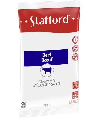 Stafford Beef Gravy Mix Gluten Free 453g Pack of 6 2.718 Kilogram - Buy Online on GoSupps.com