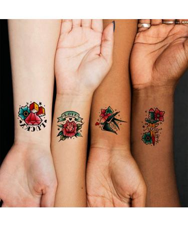 CARGEN Cool Classic Temporary Tattoos - Old School Designs for Adults, Women, Men, and Kids - Buy Online on GoSupps.com