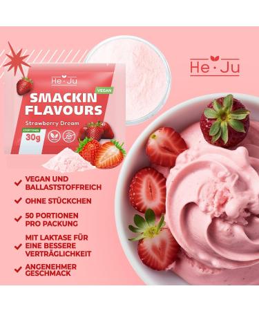 HeJu Flavor Powder Sample Set 8 x 30g Various Flavor Powders Versatile Sweeteners for Food and Beverages - Buy Online on GoSupps.com