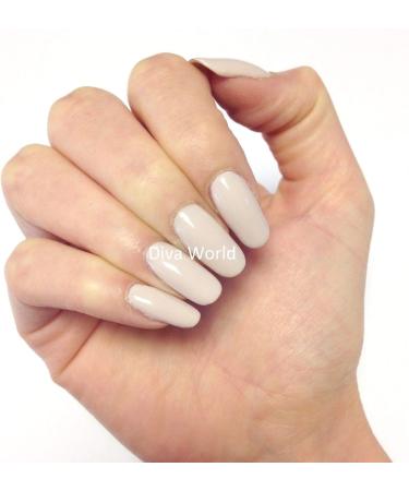 Bluesky VINTAGE BEIGE Nail Polish - Cream UV/LED Soak Off Gel Nail Polish 10ml + 2 Diva World Shine Wipes for FREE - Buy Online on GoSupps.com