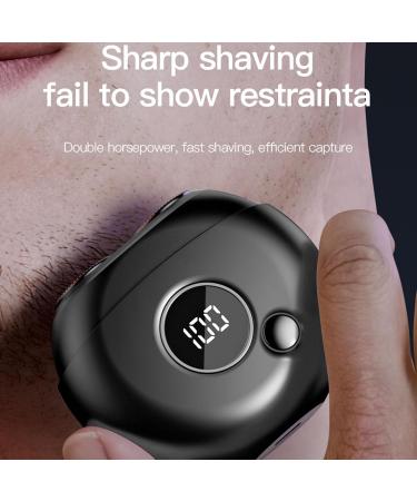 Uxsiya Dual Head Beard Trimmer - Type C Rechargeable Waterproof Low Noise Electric Beard Cutter & Pocket Groomer | International Shipping - Buy Online on GoSupps.com