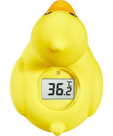 Duck Bath Thermometer - Yellow Rubber Duck Design - 6x3x15 cm - Buy Online on GoSupps.com