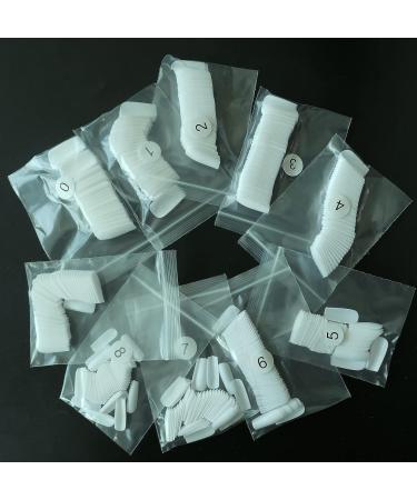 LuckForever 600pc Medium Square Press on Nails - White False Nails for Women and Girls - Buy Online on GoSupps.com