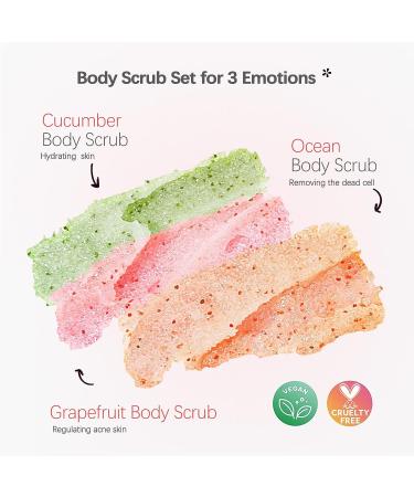 Dr. Pure 10% AHA Body Scrub Set - Natural Exfoliating Sugar Scrub & Cream for Acne, Cellulite, and Scars - Buy Online on GoSupps.com