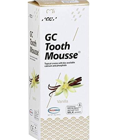 GC Tooth Mousse Vanilla 35ml - Pack of 1 | Dental Care - Vanilla Flavor - Buy Online on GoSupps.com