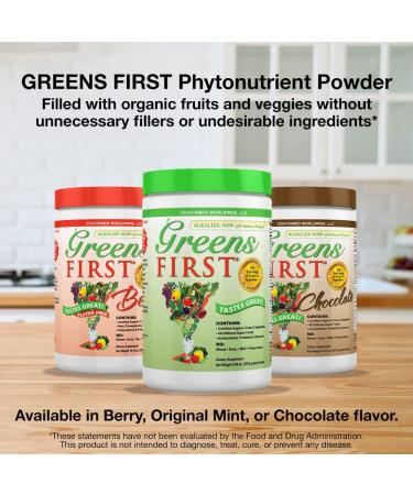 Greens First Original - Premium Superfood Powder (9.95 oz  282 g) for Optimal Health - Buy Online on GoSupps.com