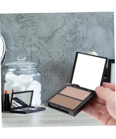 Palette De Poudre Illuminateur Et Contour Duo Couleurs Poudre Scintillante Visage L g re Et Douce Pour Ombrage Et Effet clat Peau Adaptable Toutes Teintes - Buy Online on GoSupps.com