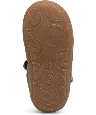 Naturino WAD Leather Closed-Toe Shoes - Blue (4 UK) | Shop Now - Buy Online on GoSupps.com