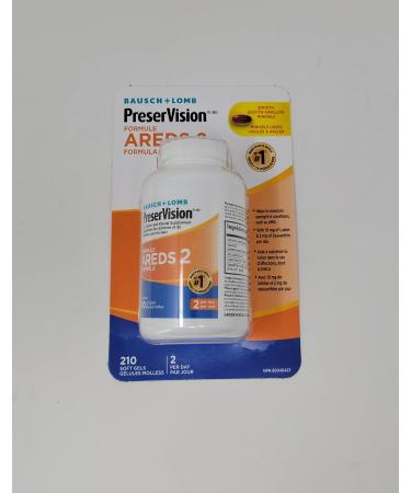 PreserVision Vitamin and Mineral Supplement AREDS2 210 Softgels
