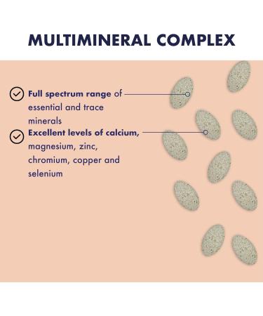 Higher Nature Bio Minerals - Plant-Based Multimineral Supplement - Vegetarian & Vegan - 90 Tablets - Buy Online on GoSupps.com