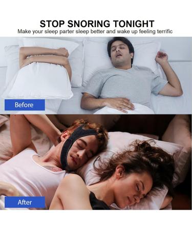 Professional Anti Snoring Chin Strap for Women and Men - Comfortable and Effective Snore Stopper Solution - Buy Online on GoSupps.com