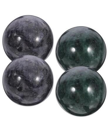 PATKAW 2 Sets Baoding Balls Chinese Health Exercise Massage Balls Hand Exercise Balls Meditation Massage Handball For Stress Relief