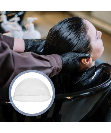 Cabilock Bonnet de Coloration en Silicone R utilisable Semi-transparent avec Trous Crois s Taille lastique Adaptable pour Salon de Coiffure et Usage Domestique Bonnet M ches - Buy Online on GoSupps.com