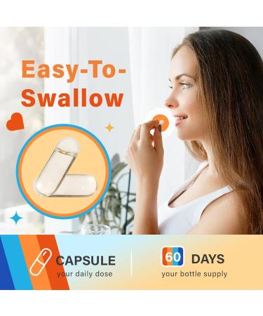 Novafun Choline Supplements 500mg, Brain Health & Cognitive Function Support, Vegan, Non-GMO, Gluten-Free, 60 Capsules (60-Day Supply) - Buy Online on GoSupps.com