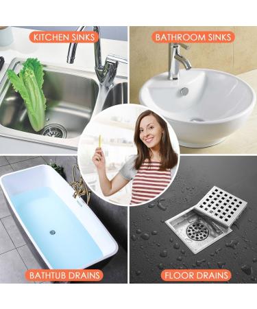 Drain Cleaner Sticks - DrainStix Cleaner Removes Clogs Odors Sink Disposable Drain Stix Sticks for Drains As Seen On TV lemon-Y - Buy Online on GoSupps.com